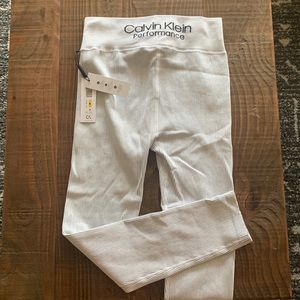 Calvin Klein Performance Ribbed Leggings